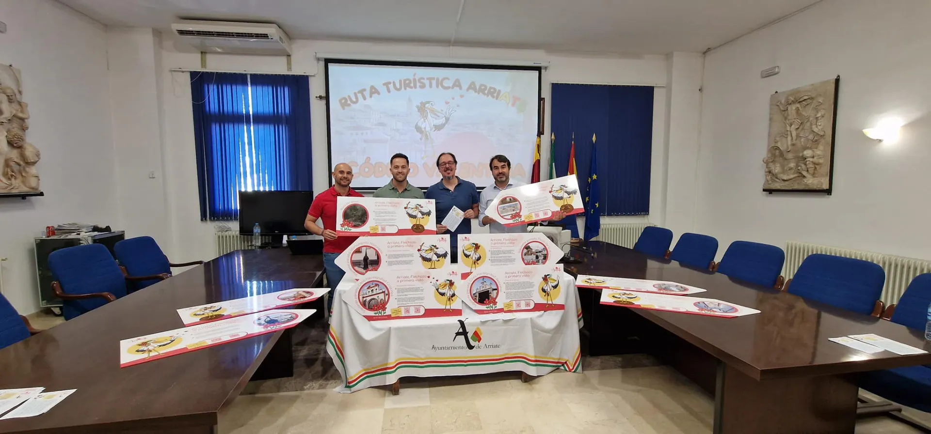 Cartel RUTA CÓDIGO VALENTINA