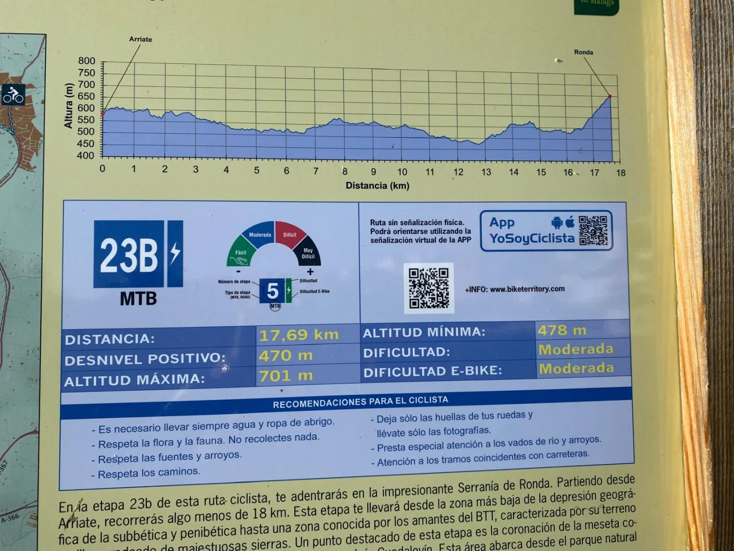 Portada GRAN SENDA DE MÁLAGA CICLABLE